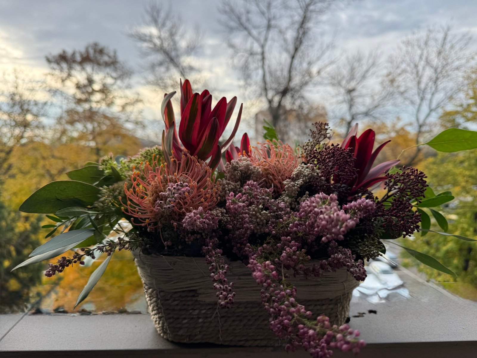 Aranjament floral “Apus de Toamna”