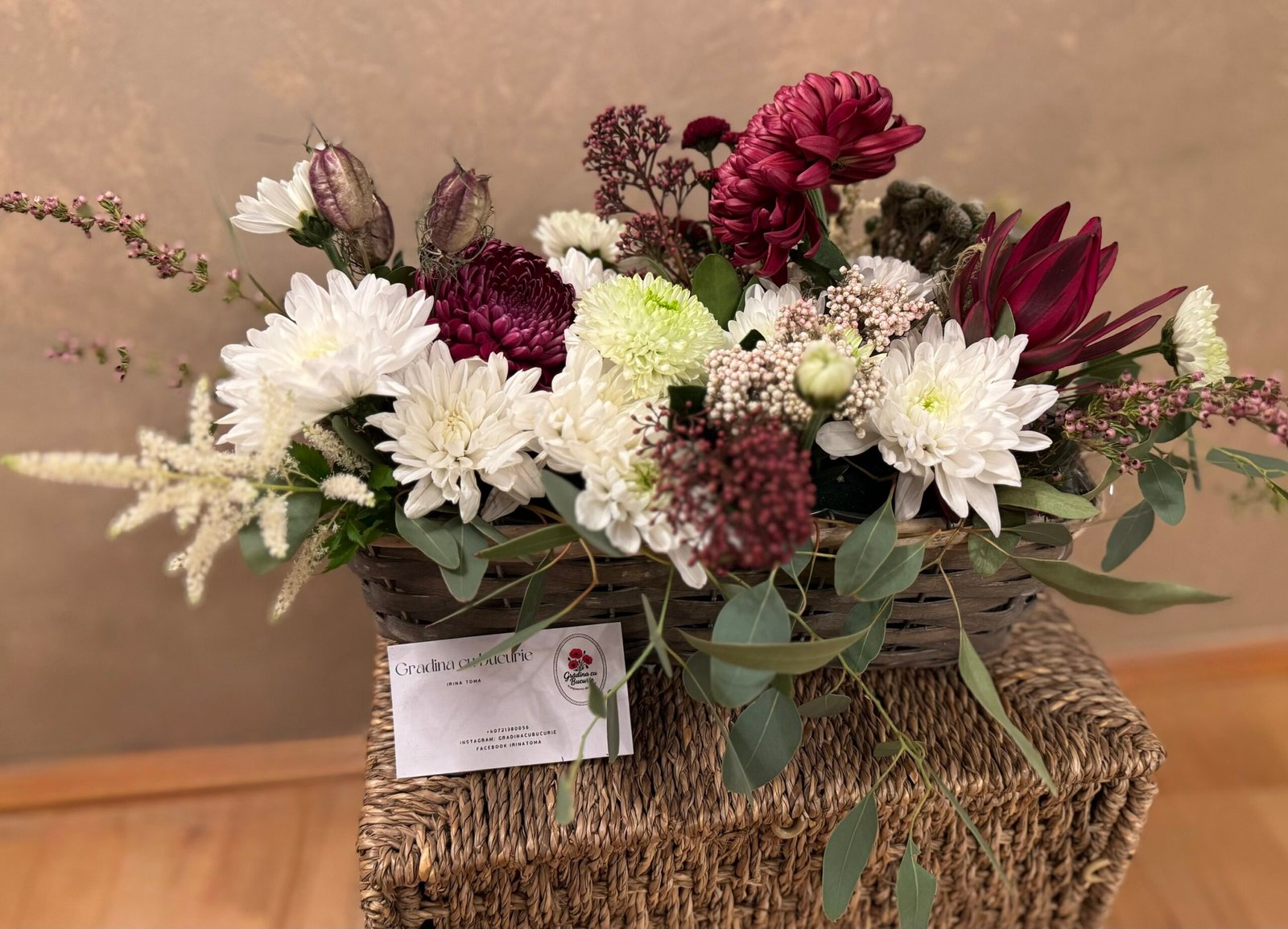 Aranjament” Lumini de iarna”