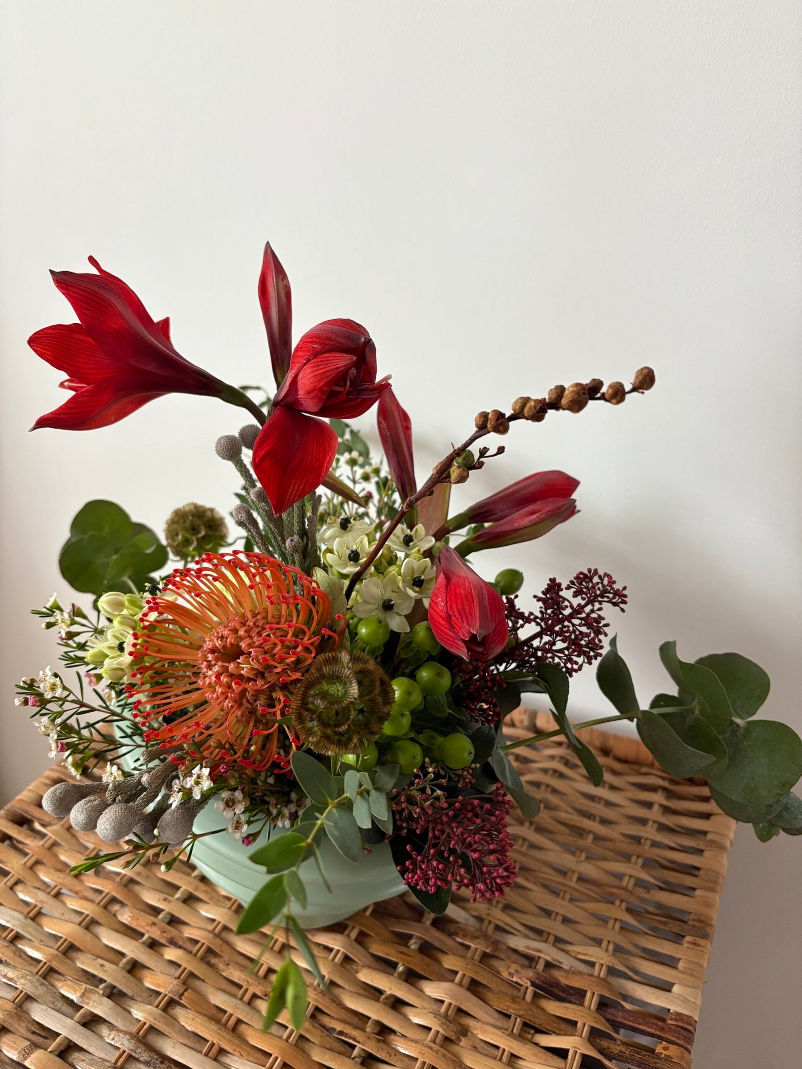 Aranjament Red Harmony - imagine 3