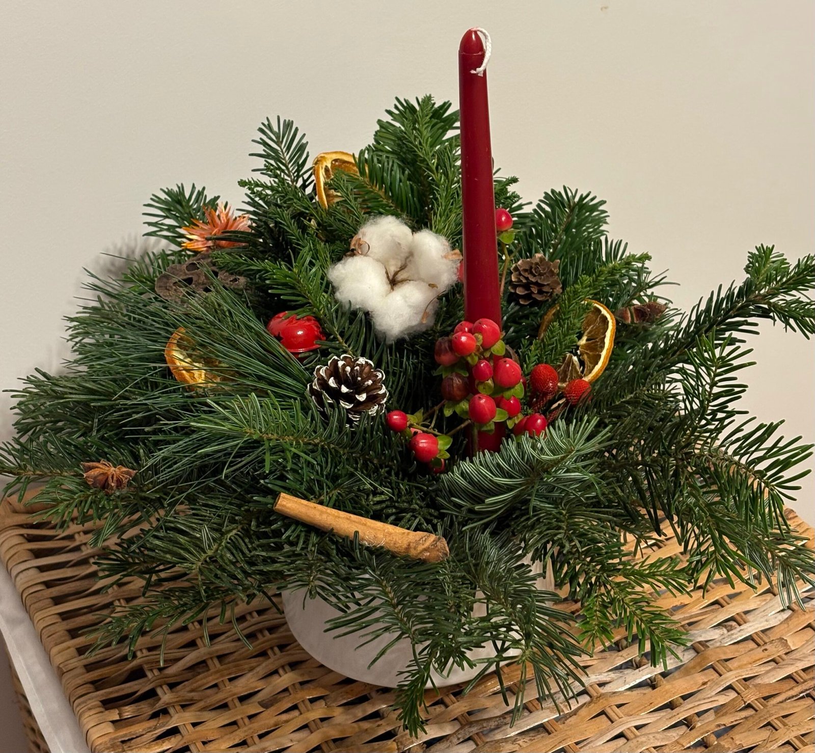 Aranjament de iarna Stralucire Calda de Iarna - imagine 3