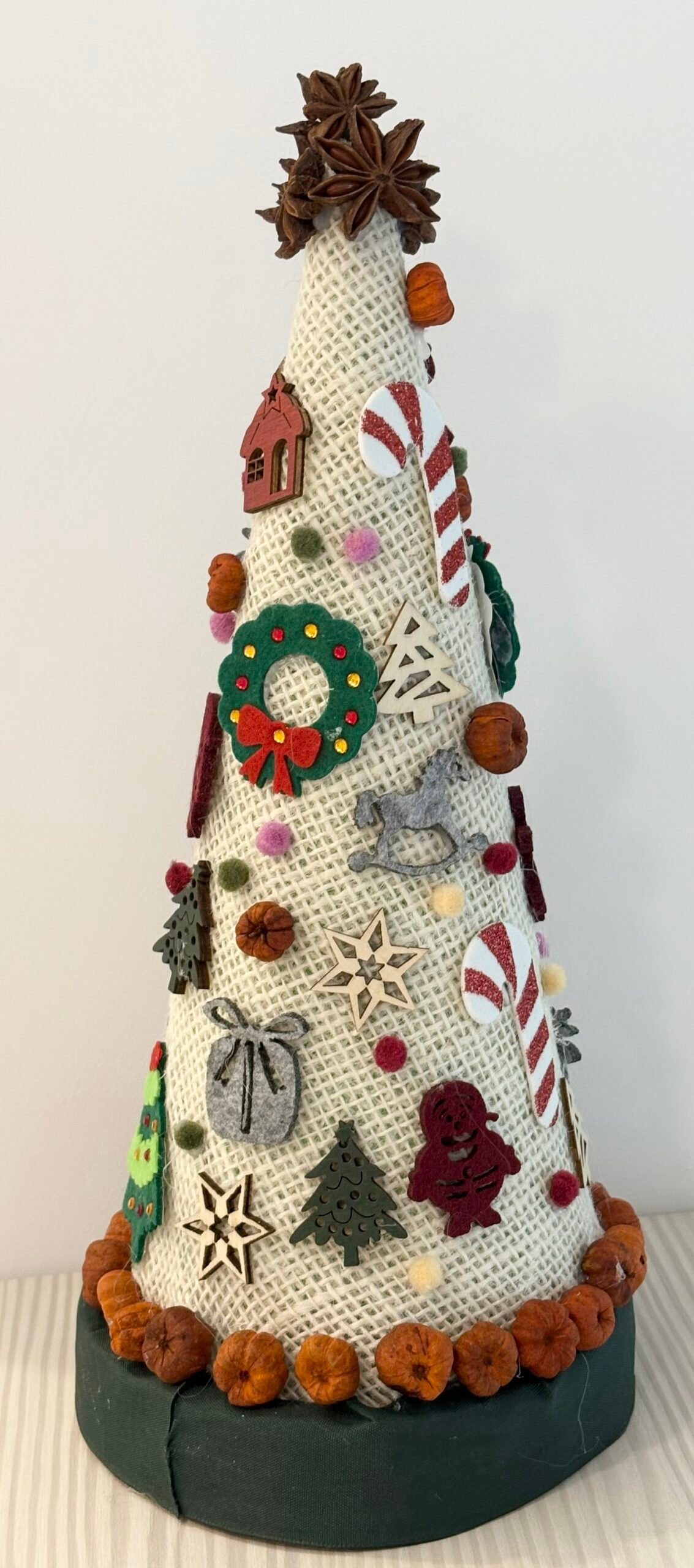 Brăduț decorativ handmade- Hai sa mai fim copii - imagine 2