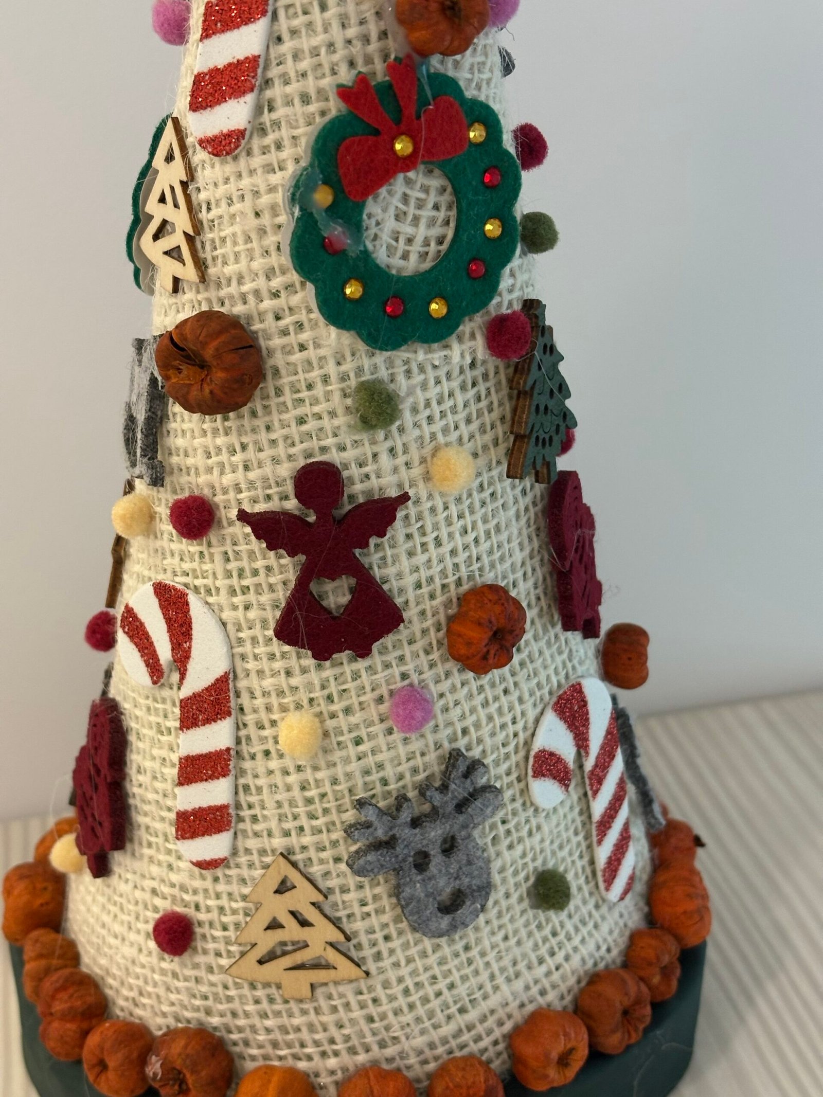 Brăduț decorativ handmade- Hai sa mai fim copii - imagine 4