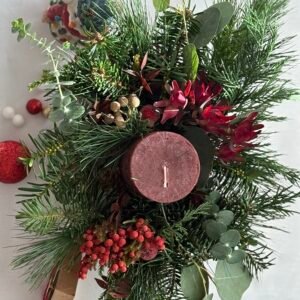 Aranjament Cufărul cu Lumină de Iarnă