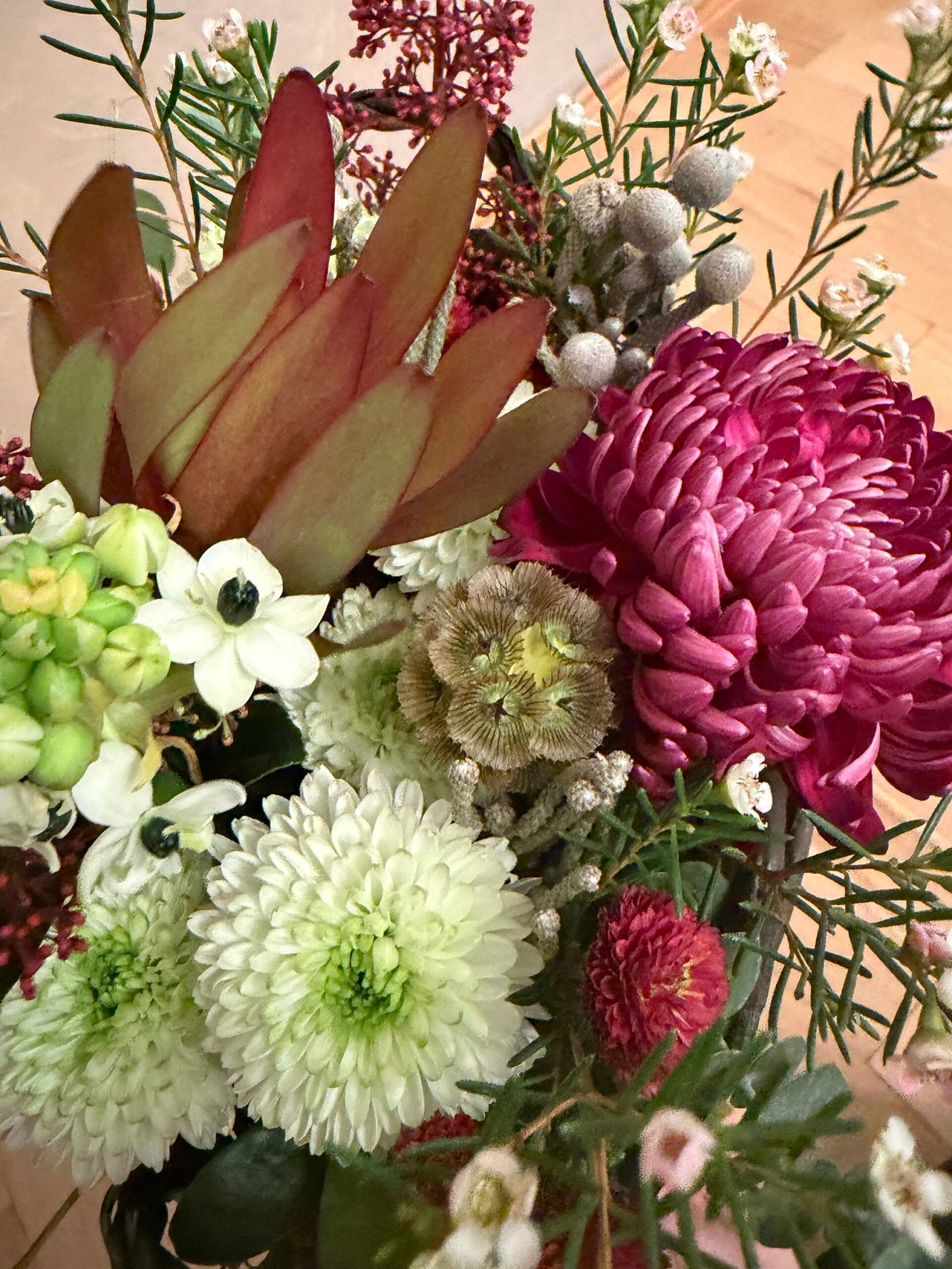 Aranjament Burgundy Charm