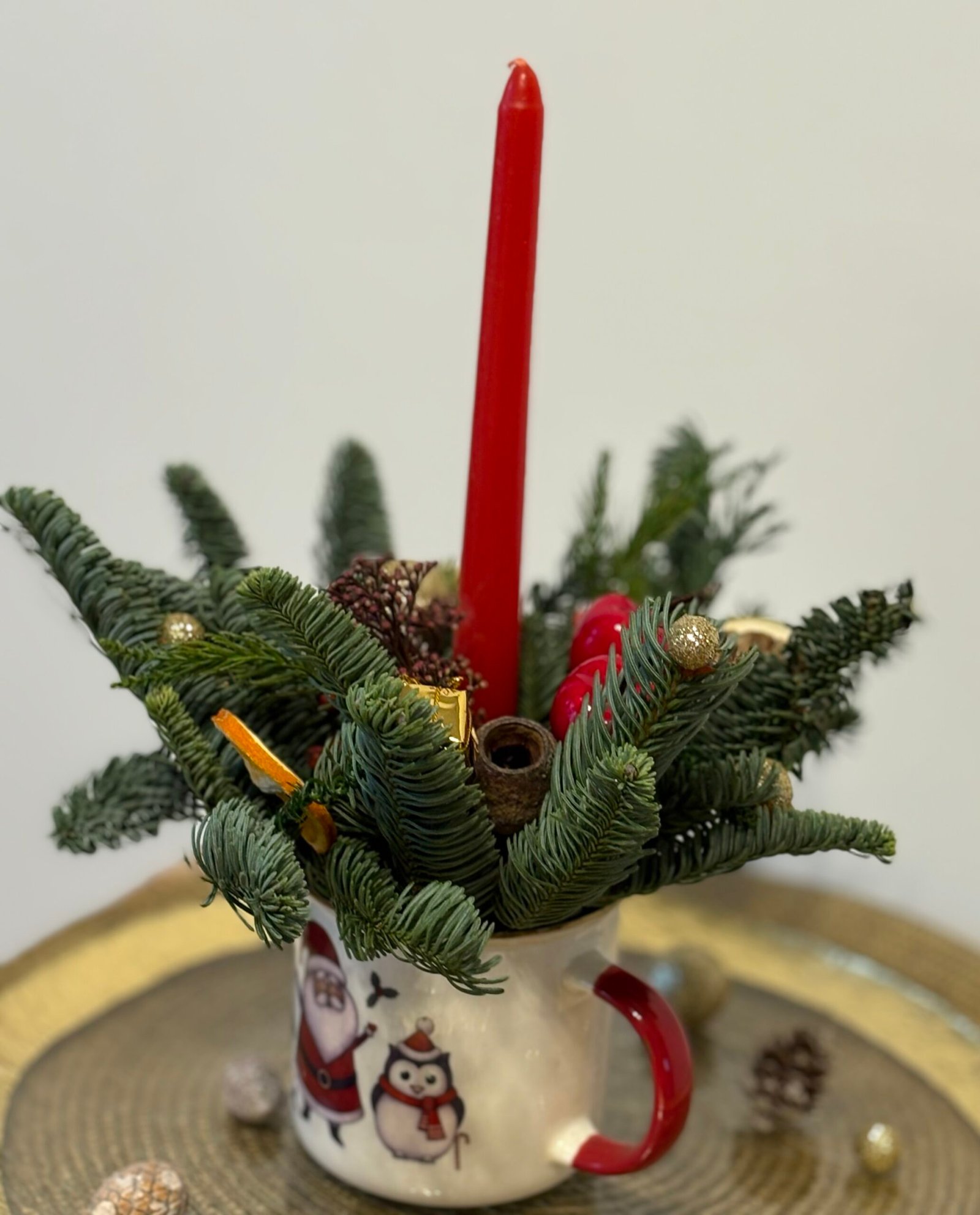 Aranjament de Crăciun – „Magia din Cană” - imagine 3