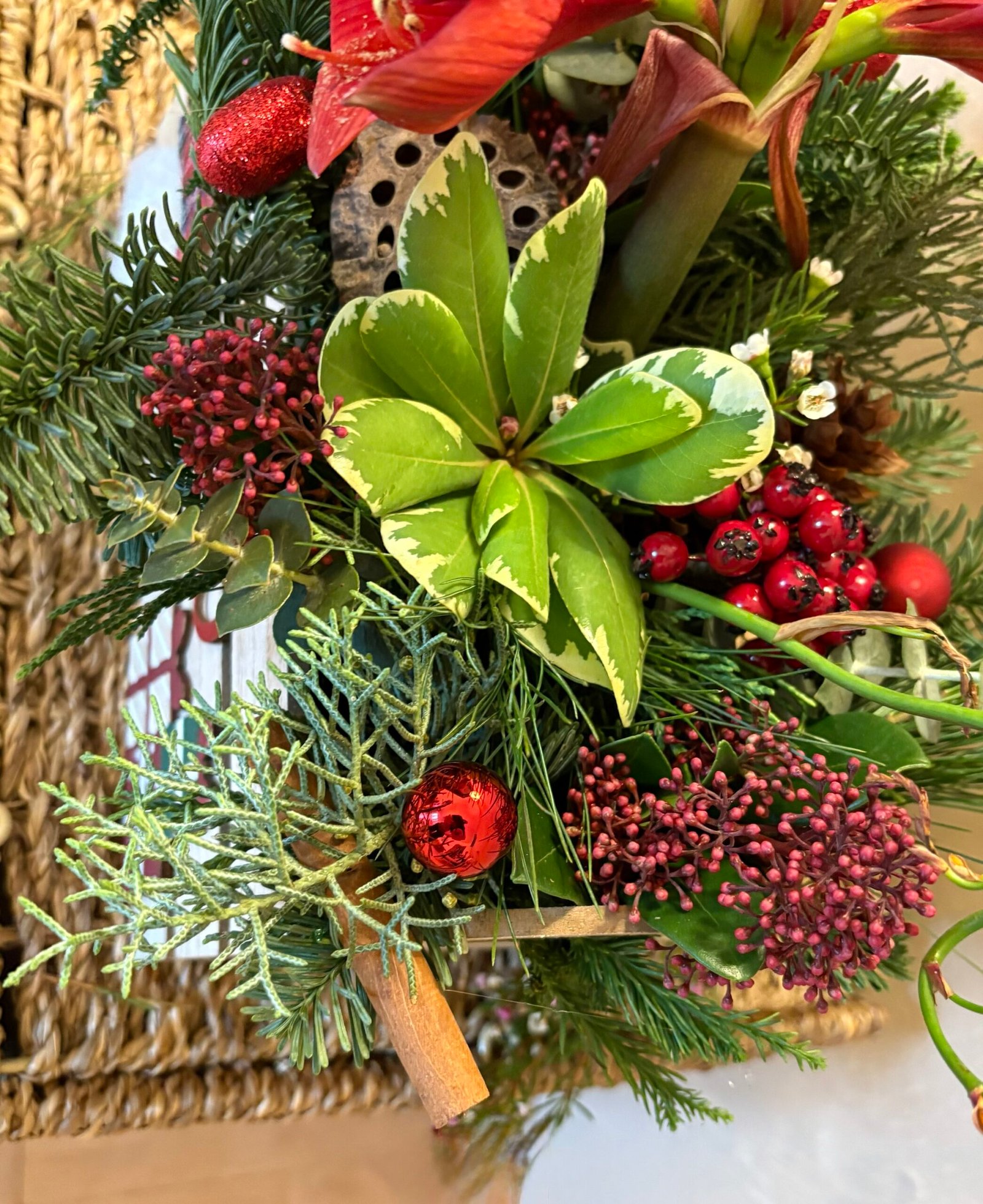 Aranjament de Crăciun Ho- Ho - imagine 2