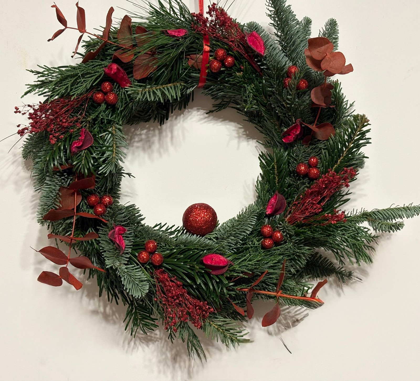 Coroniță de Crăciun „Rubin Natural”