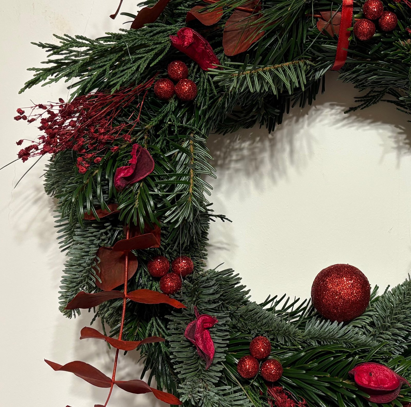 Coroniță de Crăciun „Rubin Natural” - imagine 2