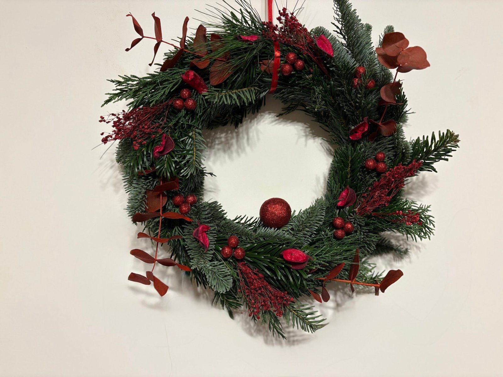 Coroniță de Crăciun „Rubin Natural” - imagine 3