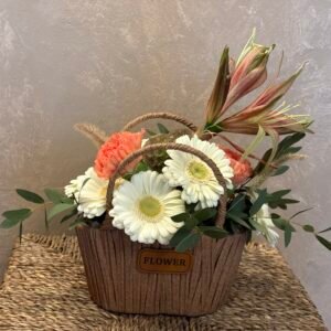 Aranjament floral „Ianuarie Calm”